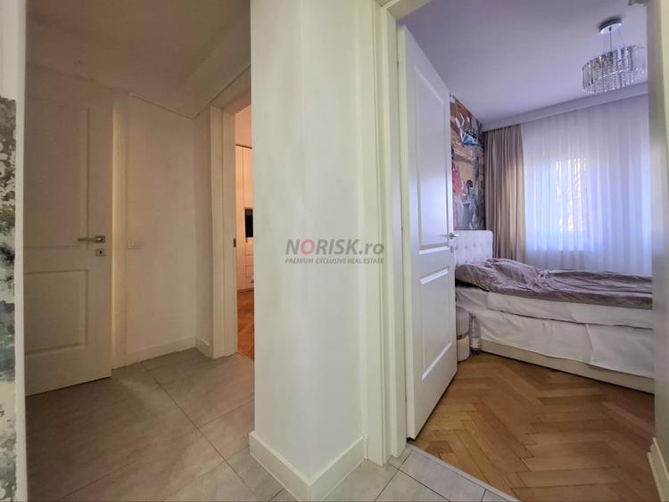 Apartament cu 4 camere semidecomandat, mobilat în Dorobanți