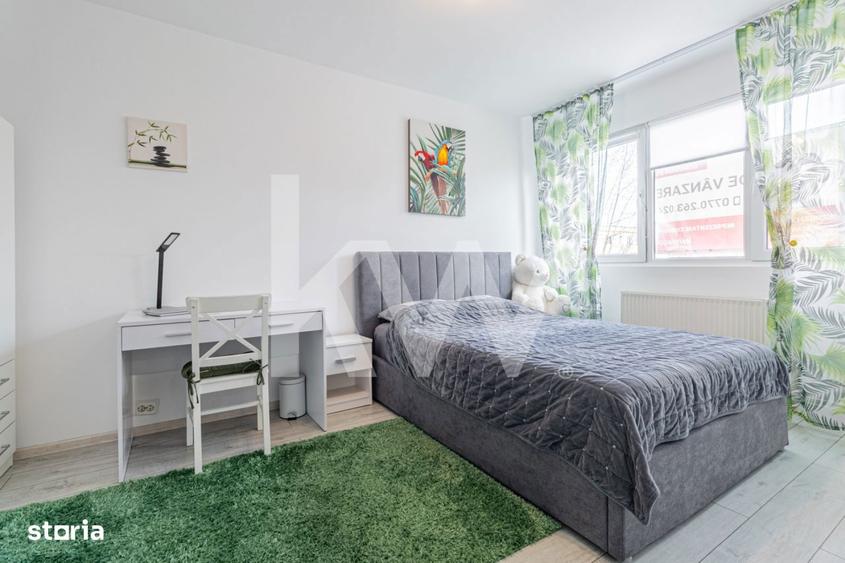Apartament cu 3 camere semidecomandat, mobilat în Astra