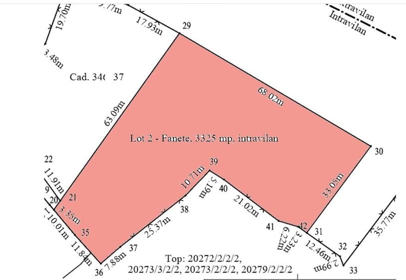 Teren de 3325 mp, în Dâmbul Rotund