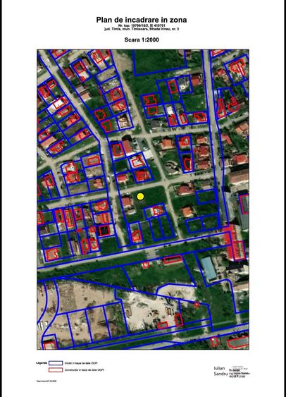 Teren Construcții intravilan de 500 mp, în Blașcovici