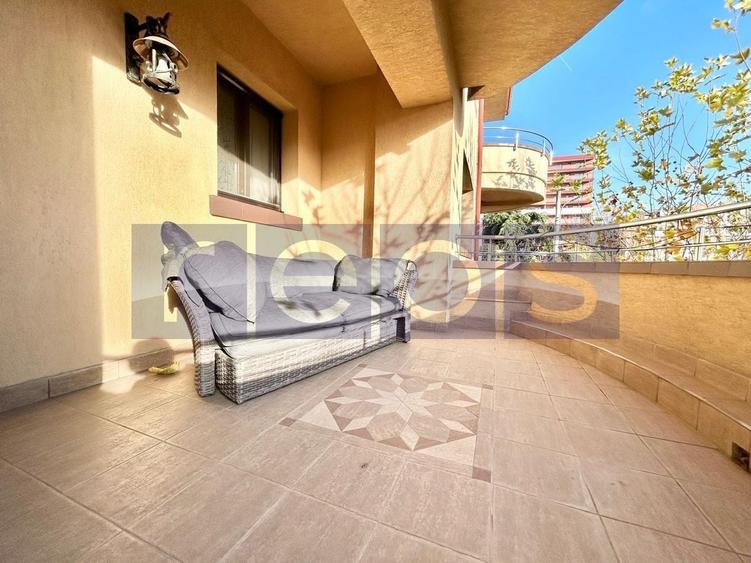 Apartament cu 4 camere decomandat, mobilat în Herăstrău
