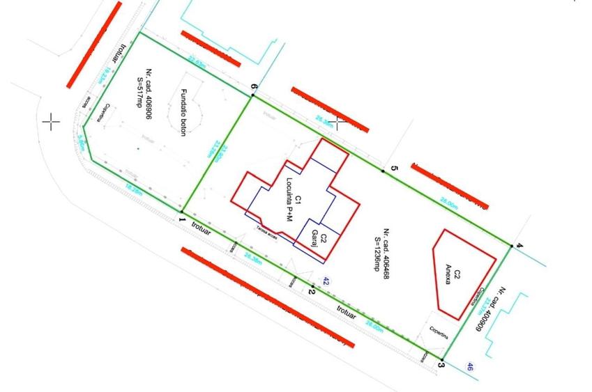 Casă cu 6 camere cu Teren 1753 Mp în Dumbrăvița