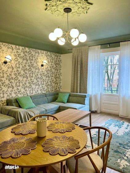 Apartament cu 3 camere, mobilat în Ultracentral