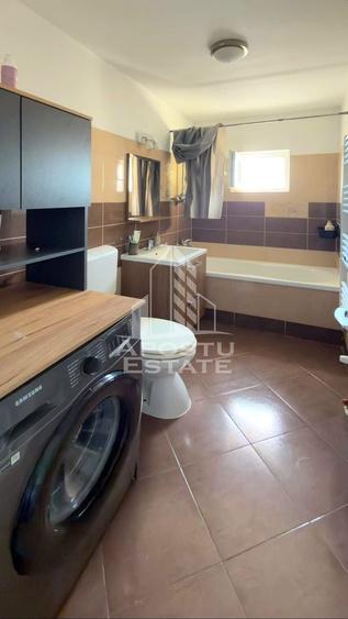 Apartament cu 3 camere semidecomandat, mobilat în Girocului