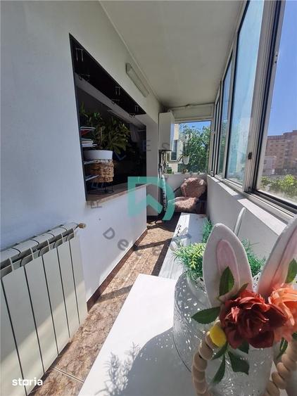 Apartament cu 2 camere semidecomandat, mobilat în Valea Cetății