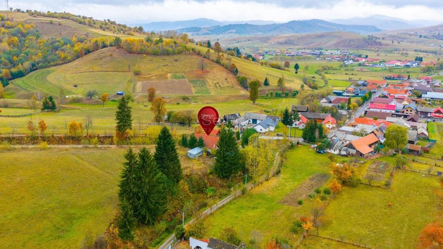 Casă individuală cu 10 camere cu Teren 2980 Mp în Teliu