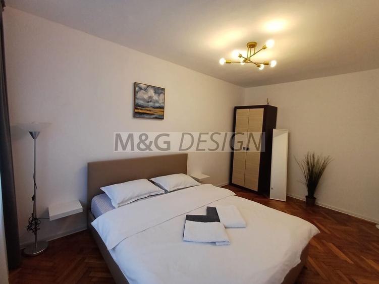 Apartament cu 2 camere semidecomandat, mobilat în Take Ionescu