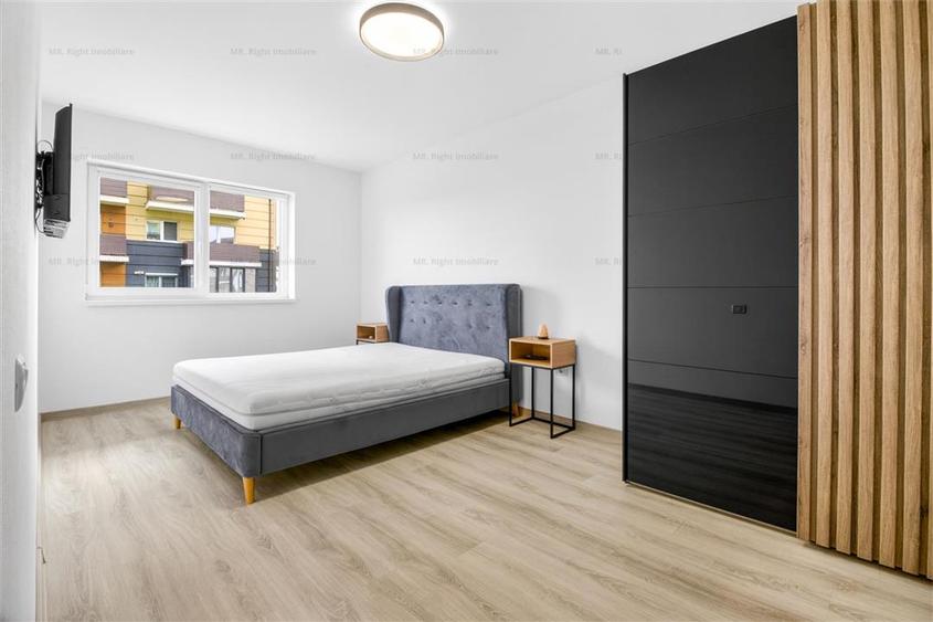 Apartament cu 2 camere decomandat, mobilat în Sânpetru