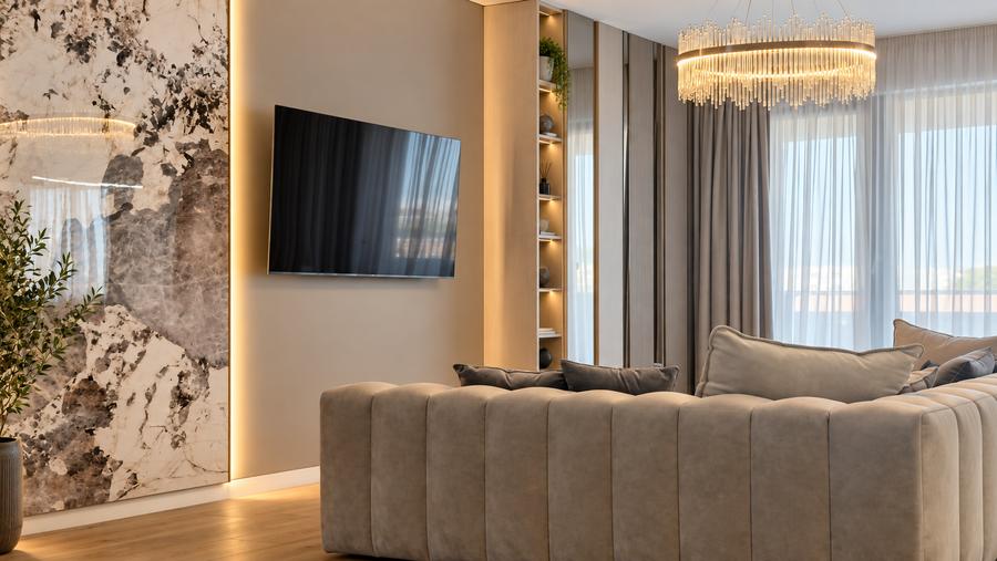 Penthouse cu 4 camere decomandat în Pipera