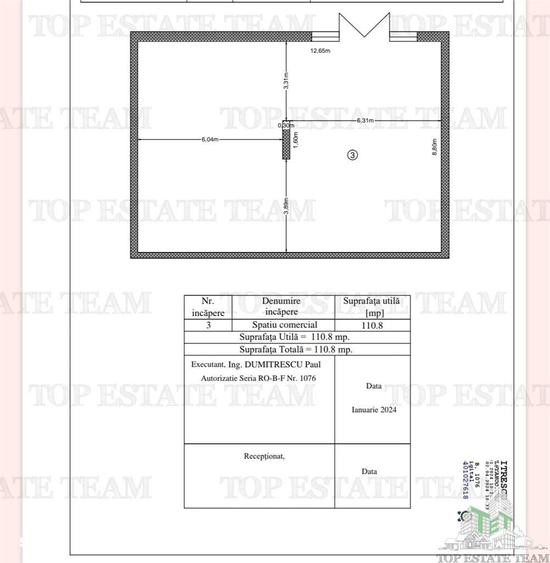 Spațiu comercial, de 111 mp, în Drumul Taberei