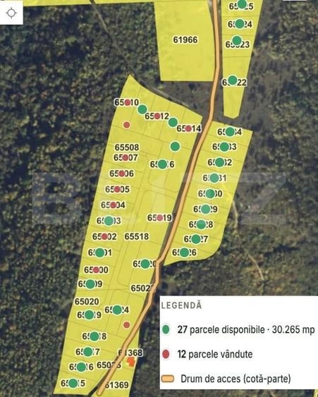 Teren Construcții intravilan de 931 mp, în Sălicea