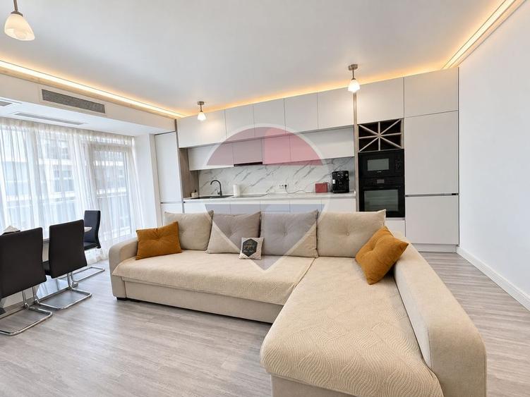 Apartament cu 2 camere decomandat, mobilat în Nord