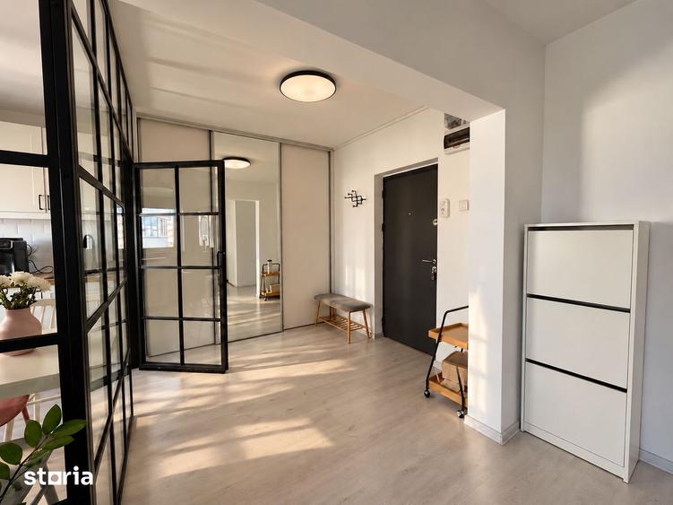 Apartament cu 2 camere semidecomandat, mobilat în Moșilor