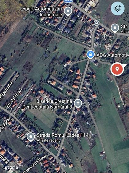 Teren de 950 mp, în Borhanci