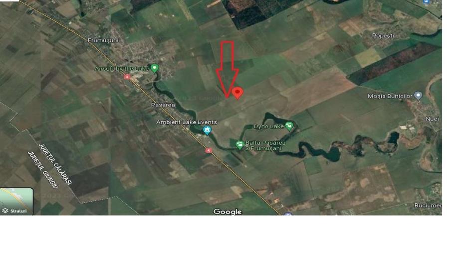 Teren agricol extravilan de 1000 mp, în Vasilați
