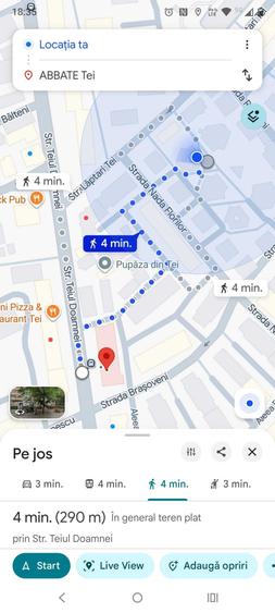 Garsonieră semidecomandată în Tei