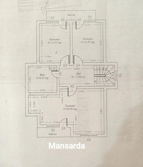 Casă cu 7 camere cu Teren 650 Mp în Central