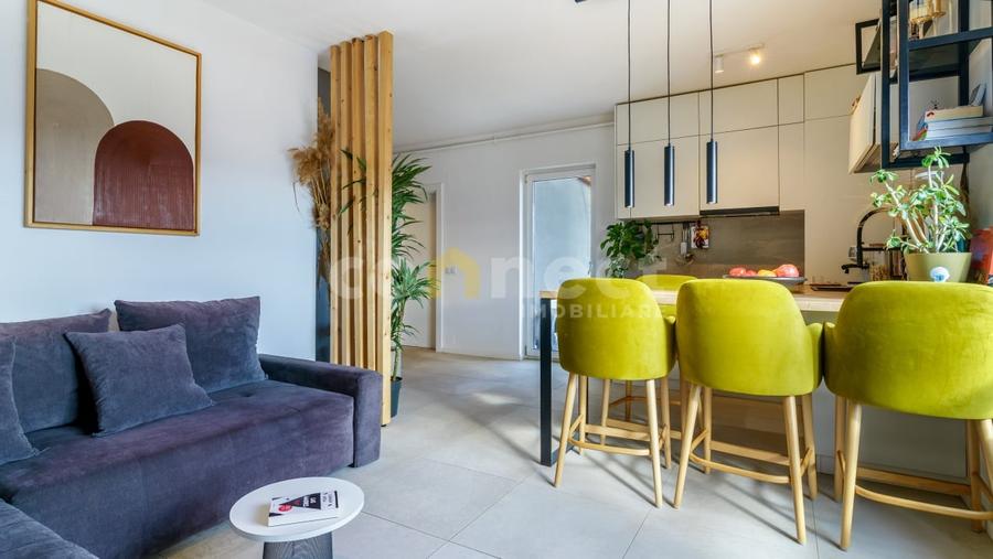 Apartament cu 2 camere decomandat, mobilat în Grigorescu — fotografia 3