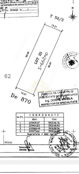 Terenuri Intravilane - 662 mp / 505 mp - Str. Solstitiului - Str. Viilor - 2