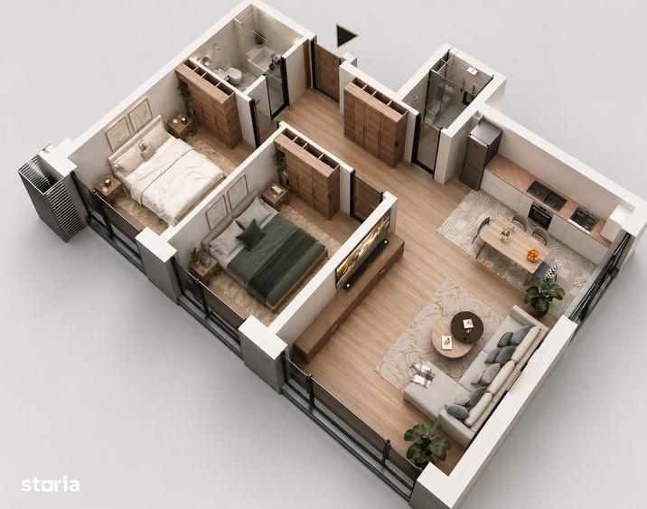 3 camere in ansamblu privat | 0% comision | 10 min West Gate - 10
