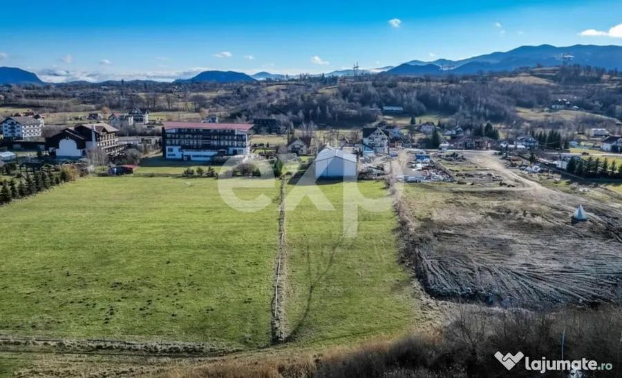 Teren intravilan 862 mp zona Bran | Front 2 DN73 | 34.48 - 7