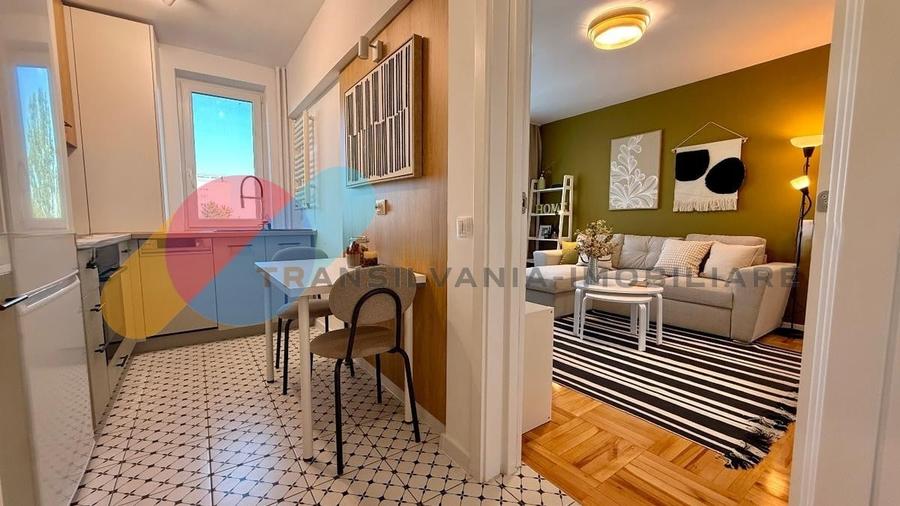 Apartament cu 2 camere decomandat, mobilat în Gheorgheni