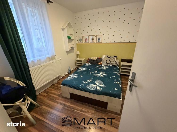 Apartament cu 3 camere semidecomandat, mobilat în Mihai Viteazul