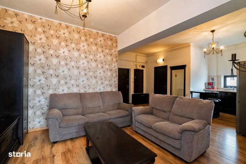 Apartament cu 2 camere, mobilat în Negru Vodă