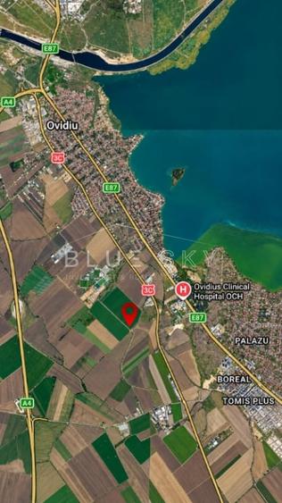 Teren agricol extravilan de 22500 mp, în Ovidiu
