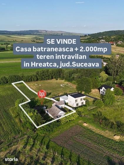 Teren de 2000 mp, în Vulturești