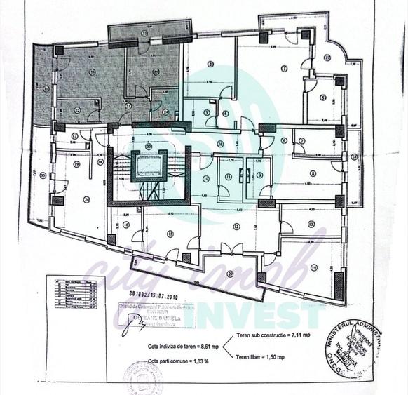Apartament cu 2 camere decomandat în Vatra Luminoasă