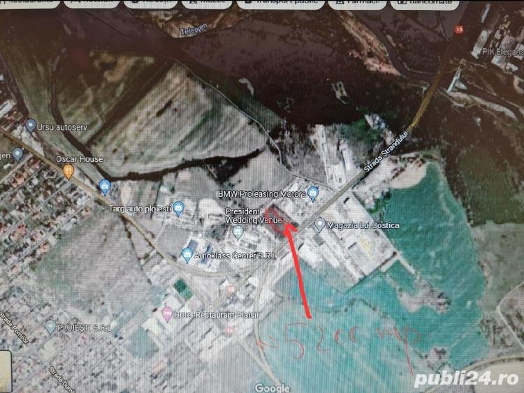 Teren de 5200 mp, în Bereasca