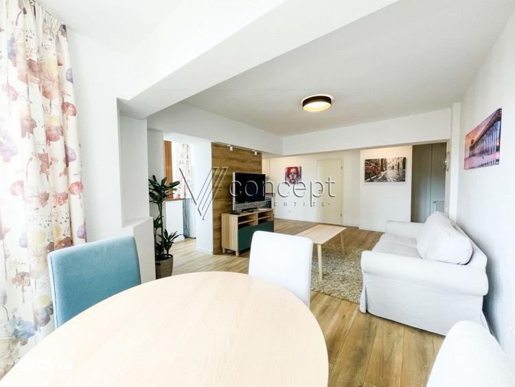 Apartament cu 3 camere, mobilat în Centrul Istoric