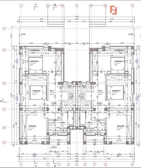 Duplex cu 5 camere cu Canalizare în Moșnița Nouă