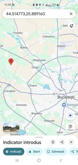Teren intravilan Sabareni langa Bucuresti 4500 mp sau schimb - 3
