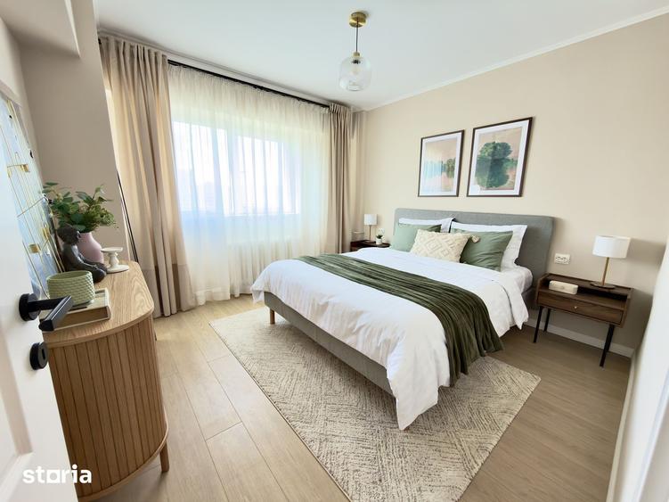 Apartament cu 3 camere, mobilat în Obor
