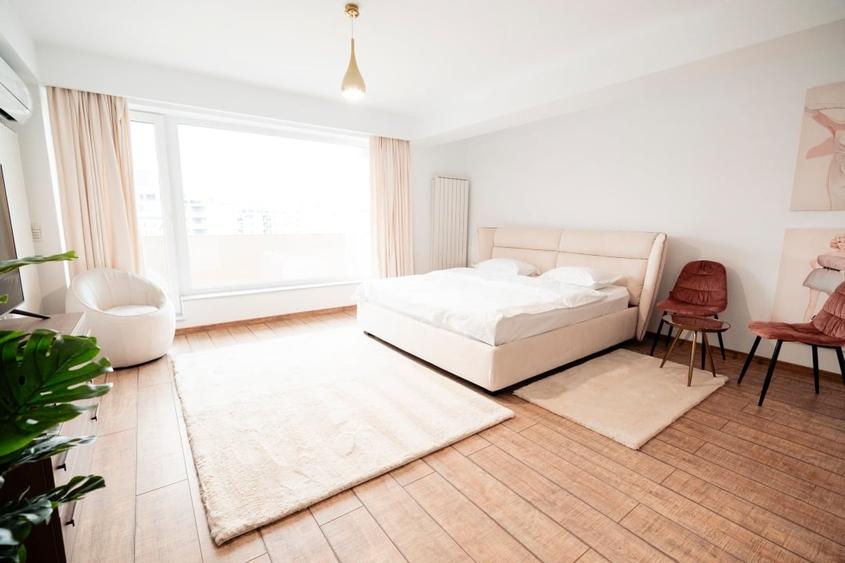 Apartament cu 2 camere semidecomandat, mobilat în Nord