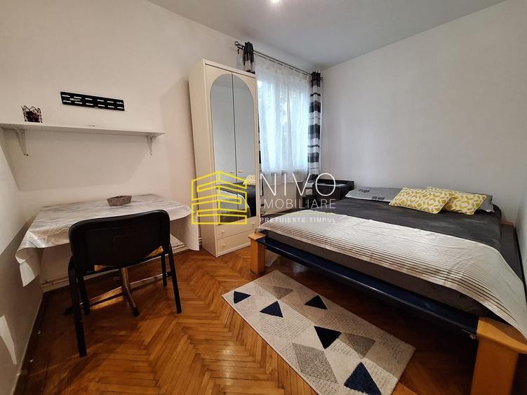 Apartament cu 3 camere decomandat, mobilat în Tudor