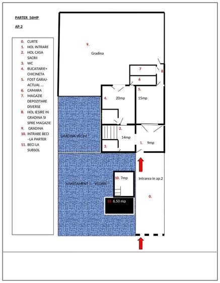 Casă individuală cu 6 camere cu Canalizare în Carierei