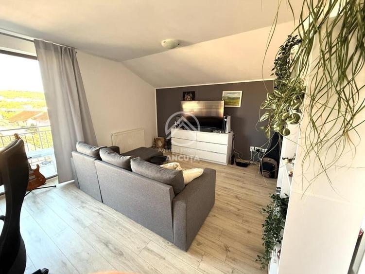 Apartament cu 2 camere semidecomandat în Borhanci