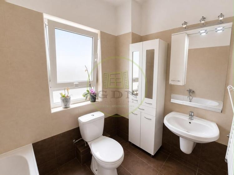 Apartament cu 2 camere semidecomandat, mobilat în Băneasa