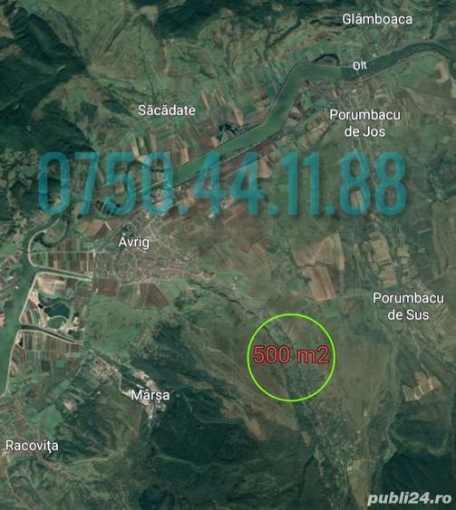 Teren de 500 mp, în Avrig