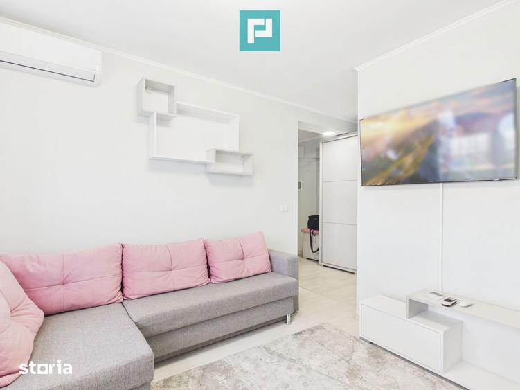 Apartament cu 2 camere, mobilat în Nufărul
