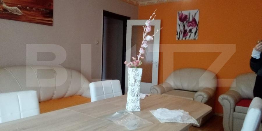 Apartament cu 2 camere semidecomandat, mobilat în Carei
