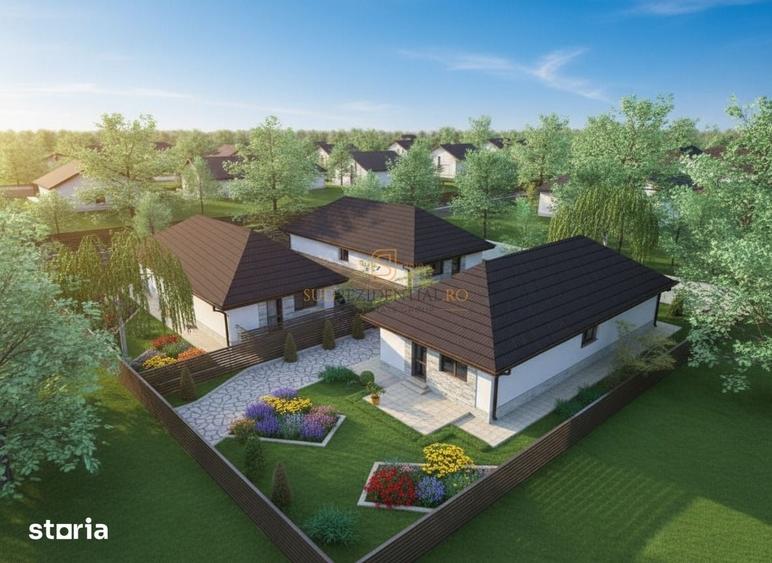 Casă cu 4 camere cu Teren 400 Mp în Copăceni