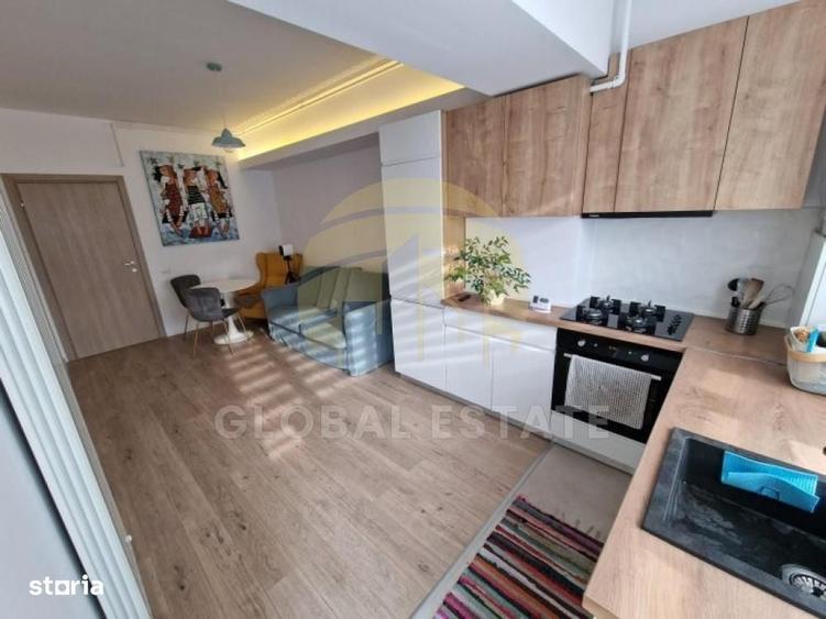 Apartament cu 2 camere decomandat, mobilat în Regie