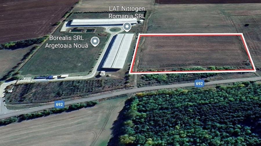 Teren excellent de investi?ie -comuna Pesac - 1