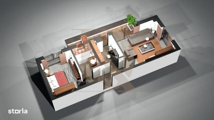 Apartament cu 2 camere decomandat în Copou