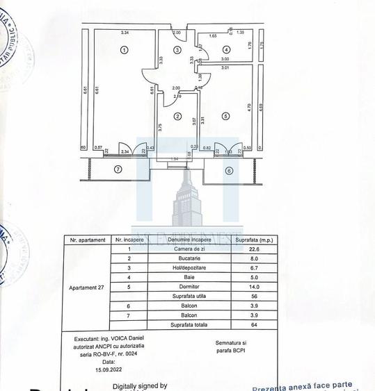 Apartament cu 2 camere decomandat, mobilat în Avantgarden