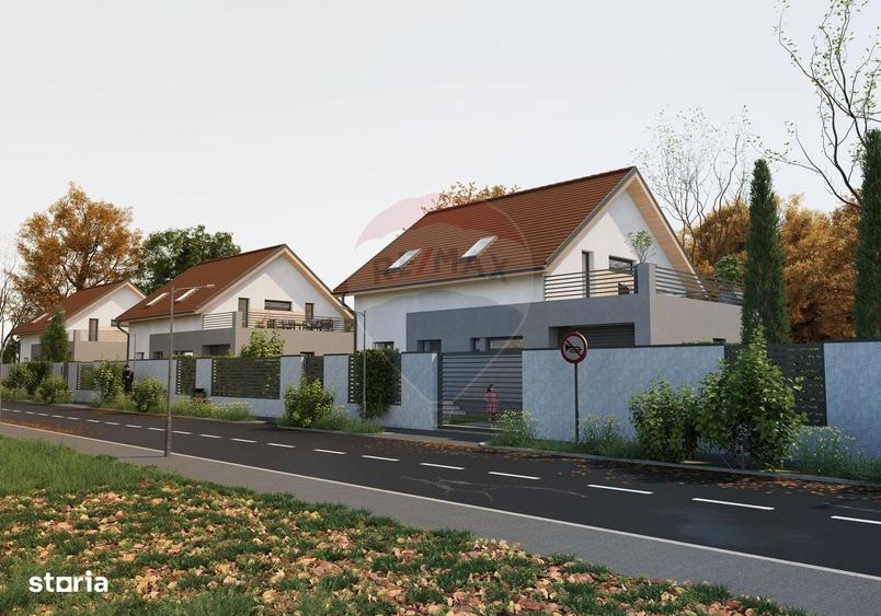 Casă cu 4 camere cu Teren 580 Mp în Stupinii Prejmerului